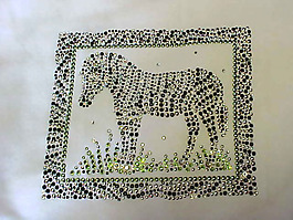 燙鉆 成熟優(yōu)雅女裝 毛衫燙鉆 動(dòng)物 馬 免費(fèi)素材