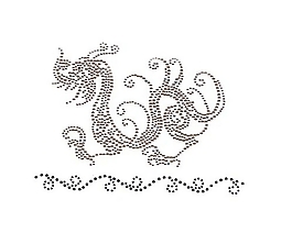 燙鉆 成熟優(yōu)雅女裝 毛衫燙鉆 動(dòng)物 龍 免費(fèi)素材