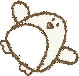 印花矢量圖 鳥(niǎo)類 企鵝 可愛(ài)卡通 免費(fèi)素材