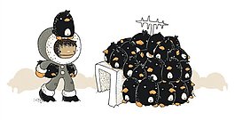 位圖 動物 企鵝 人物人物 色彩 免費素材
