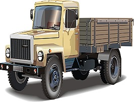 印花矢量圖 交通 卡車 貨車 色彩 免費(fèi)素材