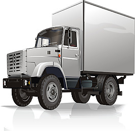 印花矢量圖 交通 卡車 貨車 色彩 免費(fèi)素材