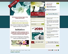 藍(lán)色企業(yè)網(wǎng)站