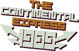 印花矢量圖 文字 英文 the continental 免費(fèi)素材