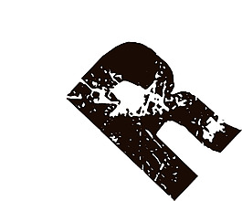 印花矢量圖 文字 英文 R 色彩 免費(fèi)素材