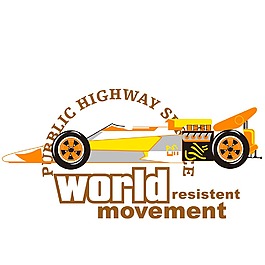 印花矢量圖 交通 跑車 文字 英文 免費素材