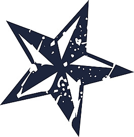 印花矢量圖 五角星 色彩 黑白色 免費(fèi)素材