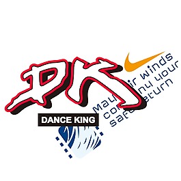 印花矢量圖 文字 英文 PK 徽章標(biāo)記 免費(fèi)素材