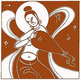 位圖 人物 女人 色彩 褐色 免費素材