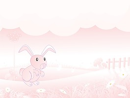 自然背景與離體兔