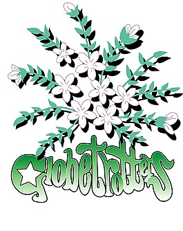 印花矢量圖 優(yōu)雅植物 枝葉 星形 色彩 免費素材