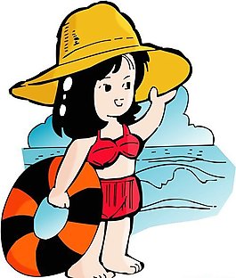 位圖 人物 少女 色彩 黃色 免費素材