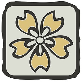 印花矢量圖 花 色彩 黑色 灰色 免費(fèi)素材