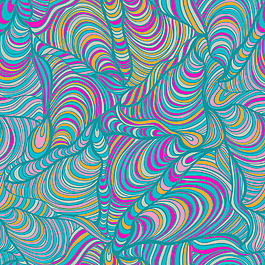 豐富多彩的無縫摘要手繪圖案