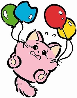 位圖 卡通動物 貓 可愛卡通 色彩 免費(fèi)素材