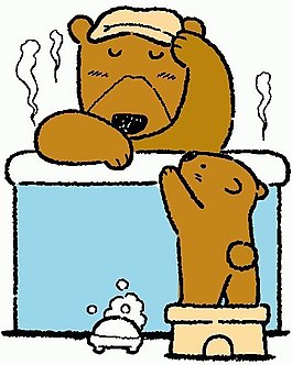 位圖 卡通動(dòng)物 熊 可愛(ài)卡通 色彩 免費(fèi)素材