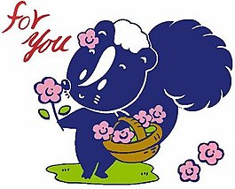 位圖 卡通動物 公雞 文字 英文 免費(fèi)素材