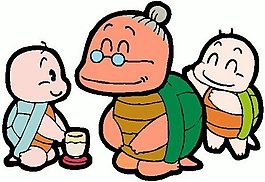 位圖 動物 烏龜 可愛卡通 色彩 免費素材