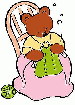 位圖 卡通動物 熊 可愛卡通 色彩 免費素材