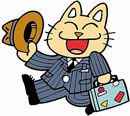 位圖 動物 貓 可愛卡通 色彩 免費素材