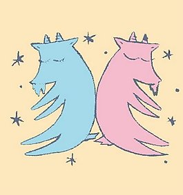 位圖 動(dòng)物 可愛卡通 色彩 彩色 免費(fèi)素材