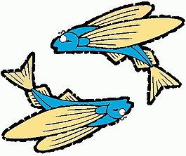 位圖 動(dòng)物 魚 可愛卡通 色彩 免費(fèi)素材