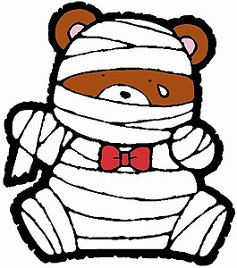 位圖 動物 熊 可愛卡通 色彩 免費素材