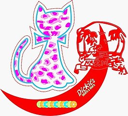 位圖 動物 貓 文字 英文 免費素材
