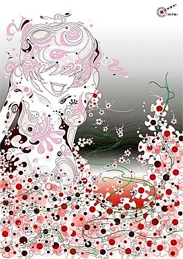 位圖 人物 女人 色彩 彩色 免費(fèi)素材