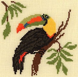 繡花 動物 鳥類 植物 樹 免費素材