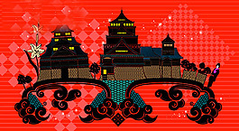 位圖 建筑 高樓 橋 色彩 免費(fèi)素材