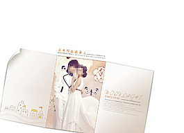 戀愛筆記婚紗模板