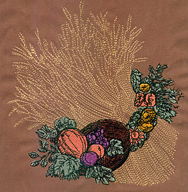 繡花 植物 水果 家紡 免費(fèi)素材