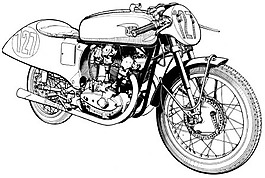 印花矢量圖 交通 摩托車 黑白色 免費素材