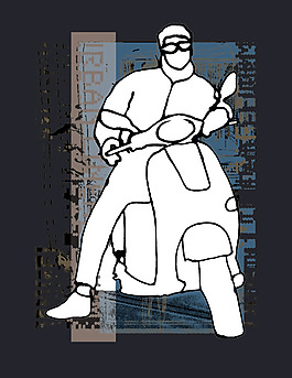 位圖 人物 男人 文字 英文 免費素材