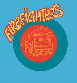 位圖 文字 英文 firefighters 色彩 免費(fèi)素材