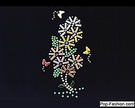 燙鉆 成熟優(yōu)雅女裝 毛衫燙鉆 植物 免費素材