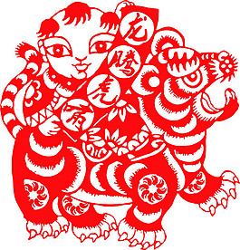 剪紙年畫