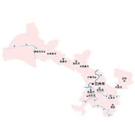 中國甘肅地圖免費(fèi)下載