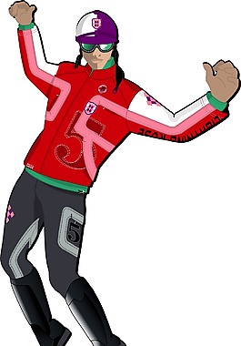 印花矢量圖 人物 運(yùn)動(dòng) 帽子 靴子 免費(fèi)素材