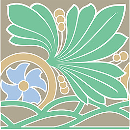 位圖 花 花紋 優(yōu)雅植物 抽象 免費素材