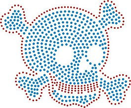 燙鉆 毛衫燙鉆 骷髏 朋克風(fēng)格 免費(fèi)素材