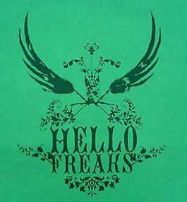 位圖 英文 hello freahs 草 免費素材