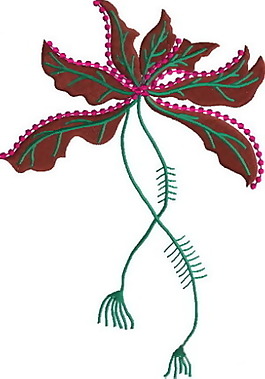 繡花 成熟優(yōu)雅女裝 植物 花 免費(fèi)素材