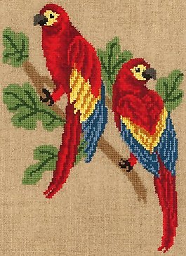繡花 動物 鳥類 家紡 免費素材