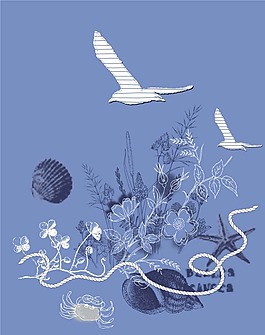 印花矢量圖 時尚休閑女裝 花 花卉 免費素材