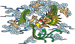 印花矢量圖 T恤圖案 抽象 龍 免費(fèi)素材