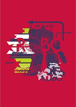 印花矢量圖 時尚休閑女裝 文字 英文 免費素材