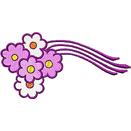 繡花 成熟優(yōu)雅女裝 花卉 家紡 免費(fèi)素材