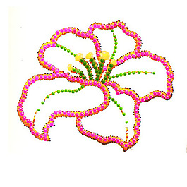 燙鉆 植物 花邊 花 免費(fèi)素材